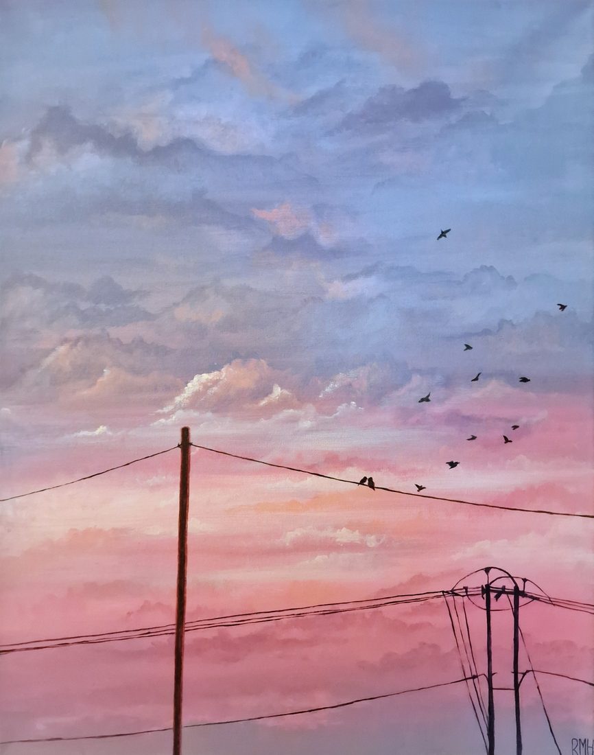 Painting by Ruth Hutton