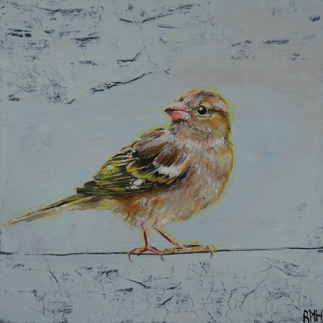 Painting by Ruth Hutton