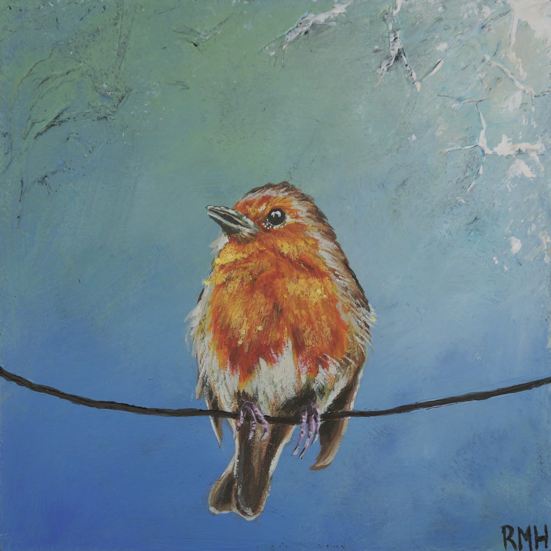 Painting by Ruth Hutton