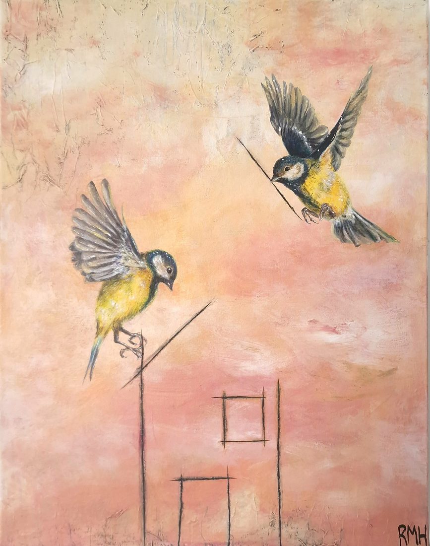 Painting by Ruth Hutton